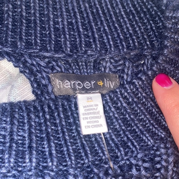 NWT Harper & Liv Knitp Sweater - Picture 4 of 7
